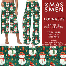 Load image into Gallery viewer, Batch #574 - HalloThanksMas - Closes 8/24 - ETA mid/late October - Xmas SMen Capri and Full Length Loungers
