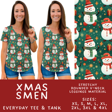 Load image into Gallery viewer, Batch #574 - HalloThanksMas - Closes 8/24 - ETA mid/late October - Xmas SMen Everyday Tank &amp; Tee
