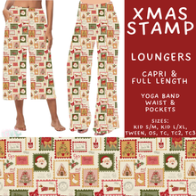 Load image into Gallery viewer, Batch #574 - HalloThanksMas - Closes 8/24 - ETA mid/late October - Xmas Stamp Capri and Full Length Loungers
