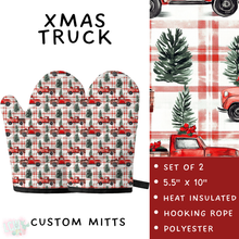 Load image into Gallery viewer, Batch #591 - Baking Spirits Bright 3 - Closes 9/28 - ETA mid/late Nov - Xmas Truck Oven Mitts
