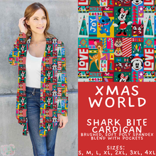 Load image into Gallery viewer, Batch #558 - Magical Character Christmas - Closes 7/20 - ETA mid/late Sept - Xmas World Cardigan
