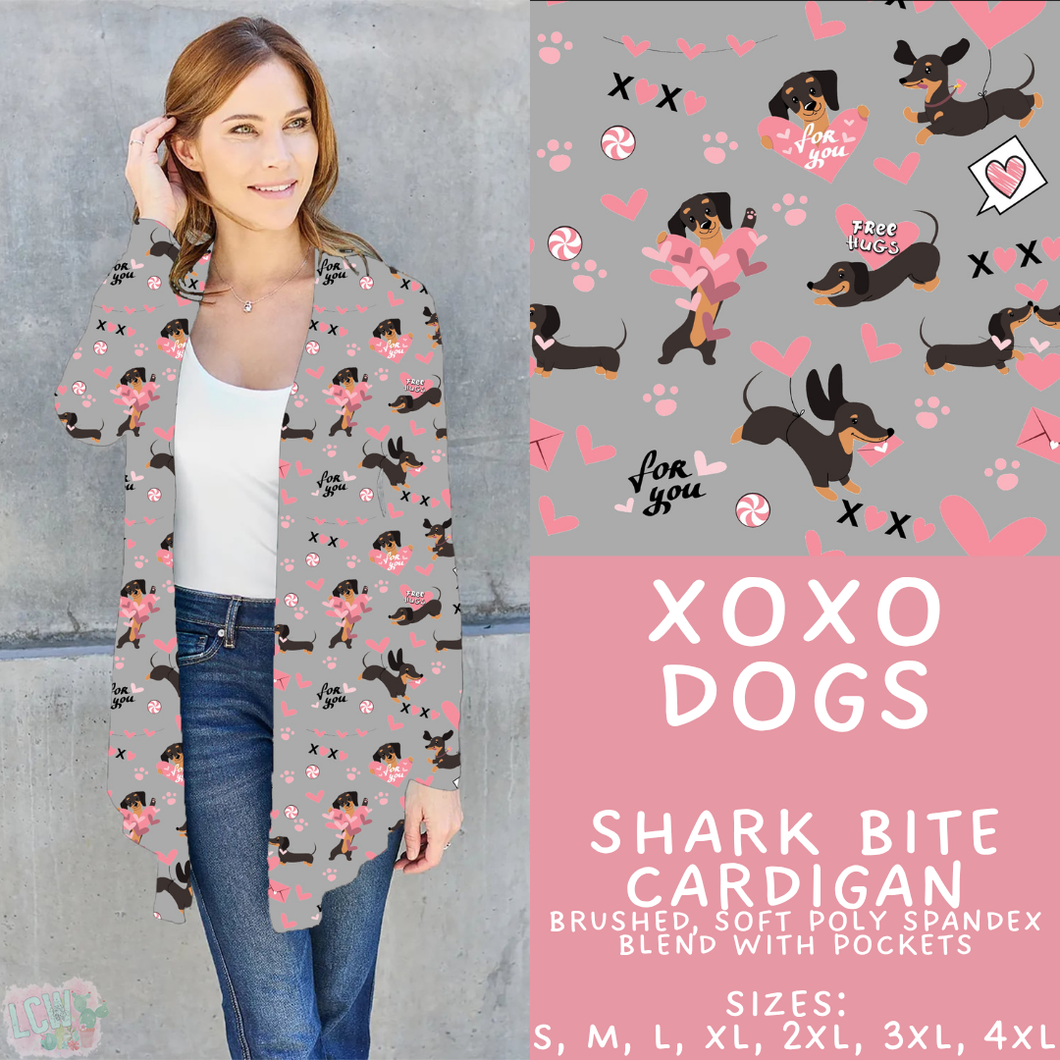 Batch #453 - Love Day 2 - Closes 11/24 - ETA mid Jan - XOXO Dogs Cardigan