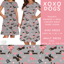 Load image into Gallery viewer, Batch #452 - Mom &amp; Me Love - Closes 11/21 - ETA early Jan - XOXO Dogs Womens &amp; Girls Dresses
