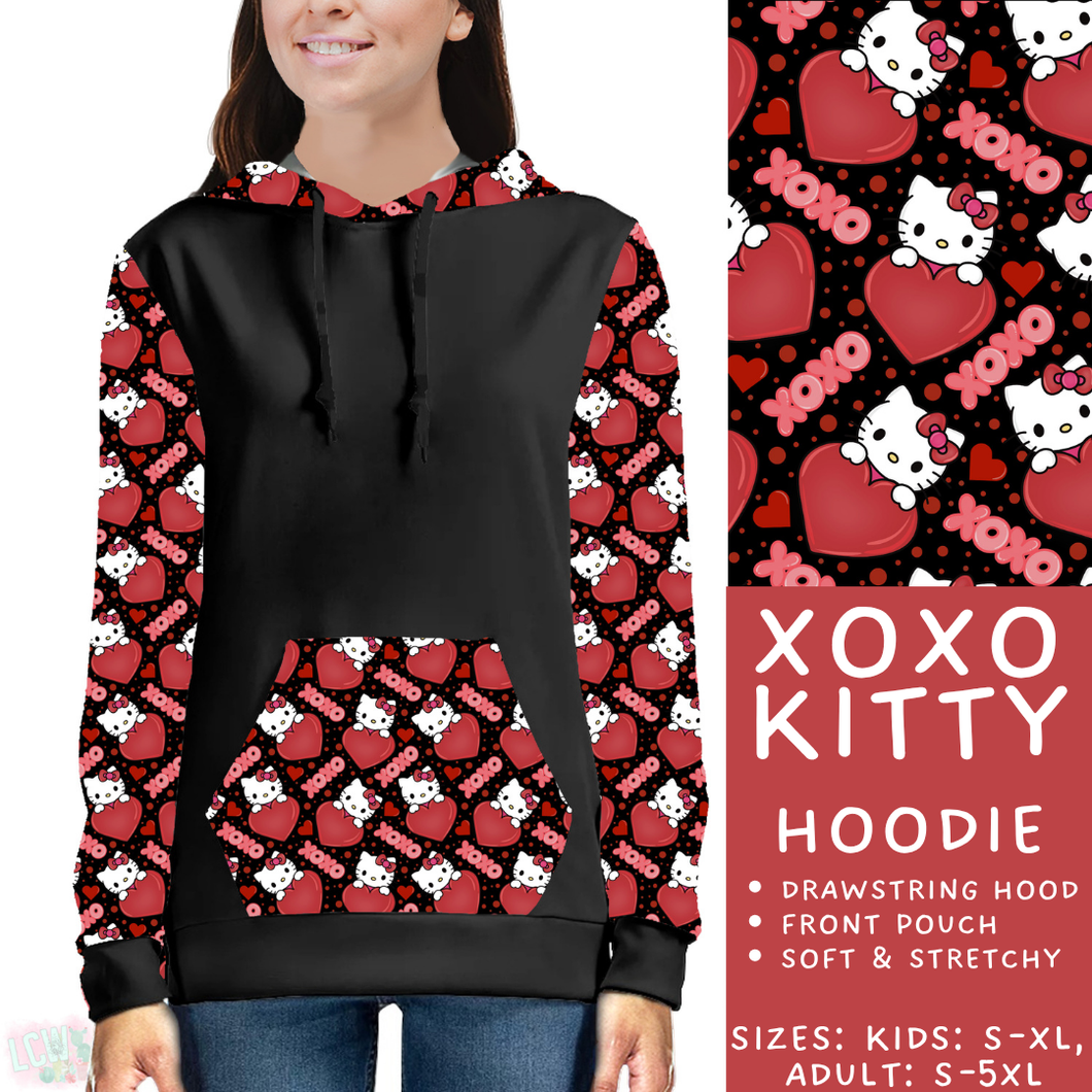 Batch #457 - Magical Character Love Collection - Closes 12/1 - ETA mid Jan - XOXO Kitty Hoodie