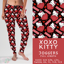 Load image into Gallery viewer, Batch #457 - Magical Character Love Collection - Closes 12/1 - ETA mid Jan - XOXO Kitty Joggers
