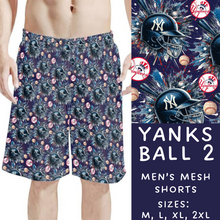 Load image into Gallery viewer, Batch #310 - Men&#39;s Baseball Shorts - Closes 3/26 - ETA mid/late May - Yanks Ball 2 Men&#39;s Shorts
