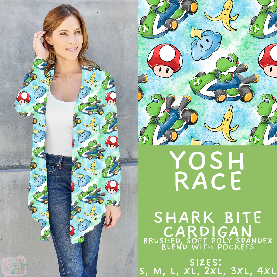 Batch #454 - Cool Characters 10 - Closes 11/26 - ETA mid Jan - Yosh Race Cardigan