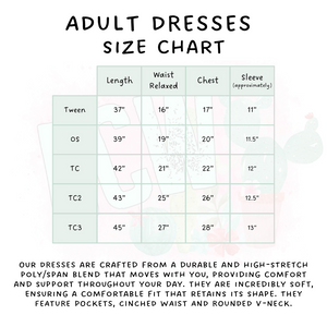 Batch #339 - Character Summer - Closes 5/15 - ETA mid July - Blue Pool Adult & Kids Dresses
