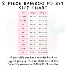Load image into Gallery viewer, Ready To Ship - 100 Acre Adult Bamboo Short Sleeper Set - L
