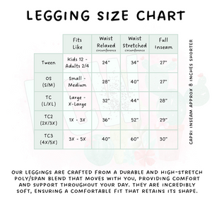 Ready To Ship - Scare Bears Pocket Full Length Legging - TC