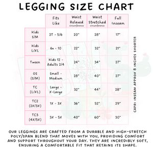 Batch #308 - Storybook Collection 2 - Closes 3/21 - ETA mid May - Llama Full and Capri Length Leggings