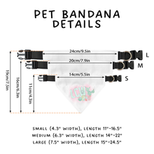 Load image into Gallery viewer, Batch #576 - Pet Gear 2 - Closes 8/28 - ETA late October - Tree Frame Pet Bandana
