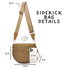 Load image into Gallery viewer, Batch #577 - Sidekick Bag - Closes 8/28 - ETA early/mid October - Grn Wht Check Sidekick Bag
