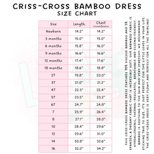 Load image into Gallery viewer, Ready to Ship - Fall Wildflowers Criss-Cross Bamboo Dress - 3T, 4T &amp; 5T
