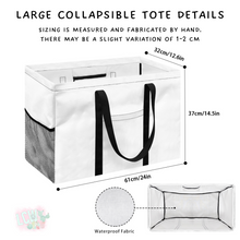 Load image into Gallery viewer, Ready To Ship - Green Bay Bow Collapsible Tote
