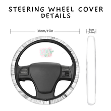 Load image into Gallery viewer, Batch #554 - Car Accessories 3 - Closes 7/10 - ETA early/mid Sept - Ombre Leop Steering Wheel Cover
