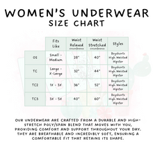 Load image into Gallery viewer, Ready to Ship - Winter Flakes Women's Underwear - Hipster TC2
