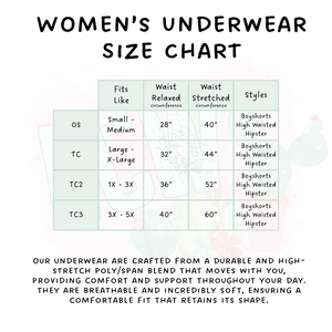 Ready To Ship - Hallo Check Women's Underwear High Waist TC3
