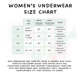 Ready to Ship - Big Dinos Women's Underwear - Hipster