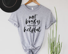 Load image into Gallery viewer, Wholesale Aggressively Helpful Graphic Tee - White
