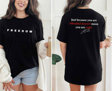 Load image into Gallery viewer, Charlie Kirk Graphic Tees
