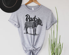Load image into Gallery viewer, Wholesale Bad Ass Graphic Tee - Heather Blue
