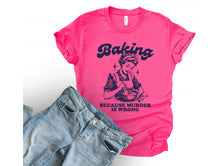 Load image into Gallery viewer, Wholesale Baking Graphic Tee - White Tee
