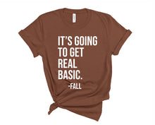 Load image into Gallery viewer, Wholesale Basic Graphic Tee - Chestnut
