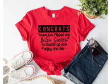 Load image into Gallery viewer, Wholesale Bitch Switch Graphic Tee - Red Tee
