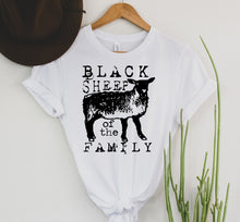 Load image into Gallery viewer, Wholesale Black Sheep of the Family Graphic Tee - White
