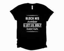 Load image into Gallery viewer, Wholesale Block Him Graphic Tee - Black
