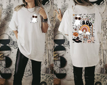 Load image into Gallery viewer, Wholesale Boho Halloween Graphic Tee - White
