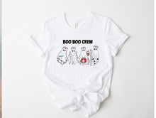 Load image into Gallery viewer, Wholesale Boo Boo Crew Graphic Tee - Heather Grey
