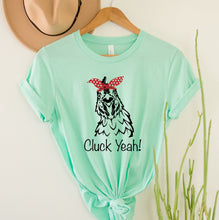 Load image into Gallery viewer, Wholesale Cluck Yeah Graphic Tee - White
