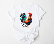 Load image into Gallery viewer, Wholesale Cocky Graphic Tee - White
