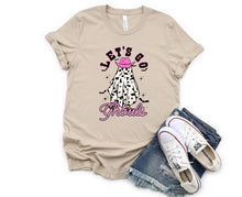 Load image into Gallery viewer, Wholesale Cowboy Lets Go Ghouls Graphic Tee - Purple Tee
