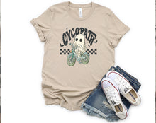 Load image into Gallery viewer, Wholesale Cycopath Graphic Tee - Tan
