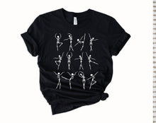Load image into Gallery viewer, Wholesale KIDS Dancing Skeletons Graphic Tee - Black

