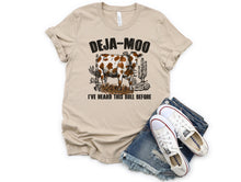Load image into Gallery viewer, Wholesale Deja Moo Graphic Tee - White Tee
