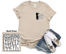 Load image into Gallery viewer, Wholesale Thick Thigh Magic Graphic Tee - Fuchsia
