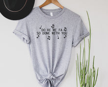 Load image into Gallery viewer, Wholesale Do Re Mi Graphic Tee - Heather Grey
