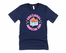 Load image into Gallery viewer, Wholesale Emotional Dumpster Fire Graphic Tee - Mint
