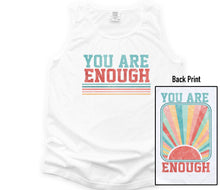 Load image into Gallery viewer, Wholesale Enough Graphic Tee - White Sweatshirt
