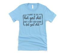 Load image into Gallery viewer, Wholesale Fat Girl Shit Graphic Tee - Ocean

