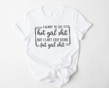 Load image into Gallery viewer, Wholesale Fat Girl Shit Graphic Tee - Heather Purple
