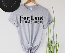 Load image into Gallery viewer, Wholesale For lent Graphic Tee - Grey

