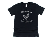 Load image into Gallery viewer, Wholesale Fowl Language Graphic Tee - Black
