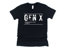 Load image into Gallery viewer, Wholesale Gen X Graphic Tee - Black Tee
