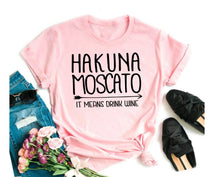 Load image into Gallery viewer, Wholesale Hakuna Mascato Graphic Tee - Mauve
