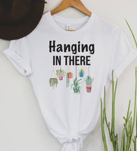 Load image into Gallery viewer, Wholesale Hanging in there Graphic Tee - White
